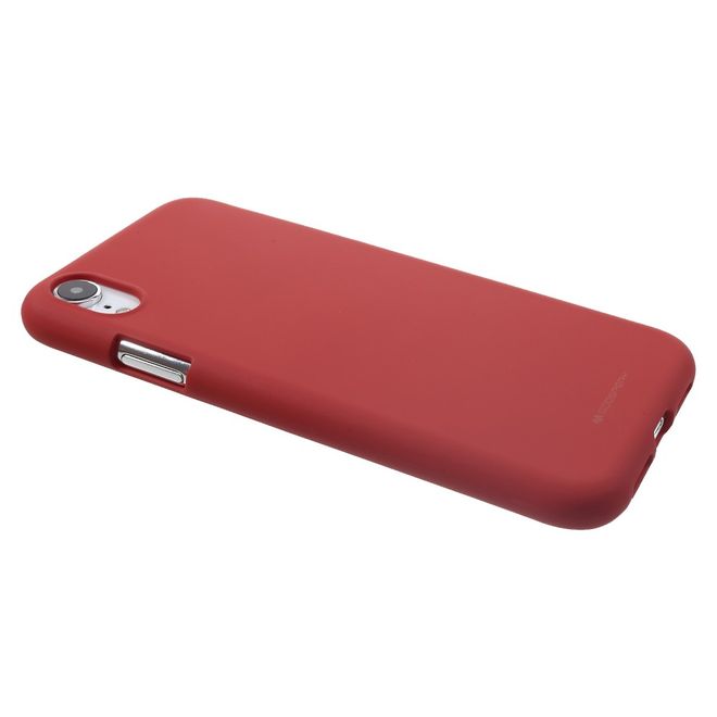 Goospery - iPhone XS Max Handy Cover - TPU Soft Case - SF Jelly Series - rot