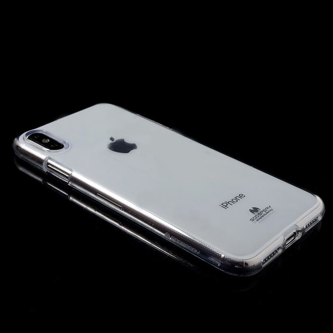 Goospery - iPhone XS Max Handyhülle - TPU Soft Case - Clear Jelly Color Series - transparent