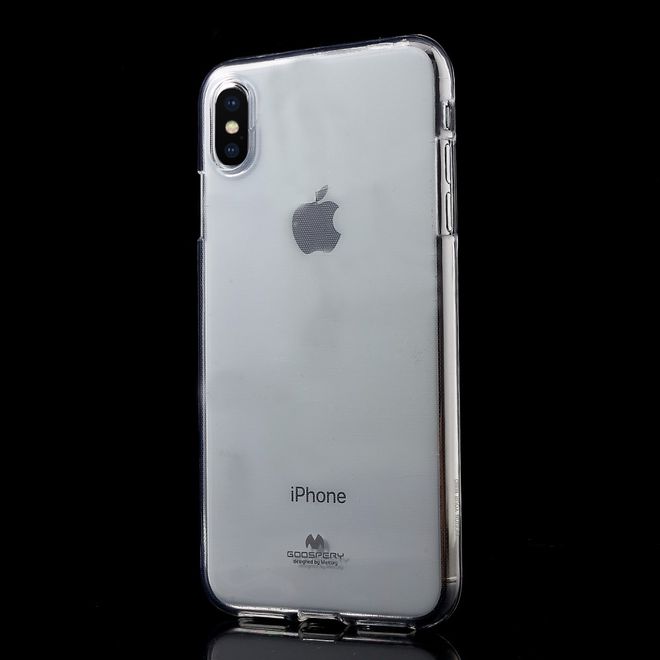 Goospery - iPhone XS Max Handyhülle - TPU Soft Case - Clear Jelly Color Series - transparent