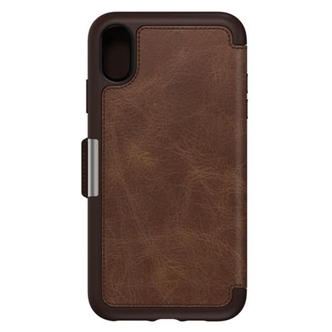 Otterbox - iPhone XS Max Hülle - Outdoor Book-Cover Strada - espresso