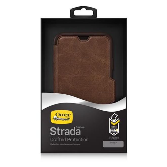Otterbox - iPhone XS Max Hülle - Outdoor Book-Cover Strada - espresso