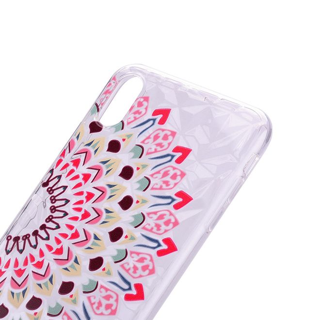 iPhone XS Max Handy Hülle - TPU Softcase - Blumenmuster