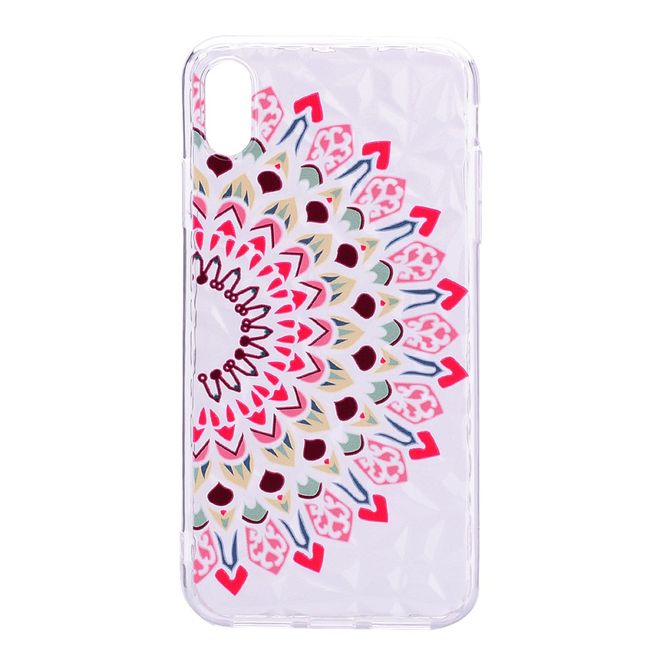 iPhone XS Max Handy Hülle - TPU Softcase - Blumenmuster