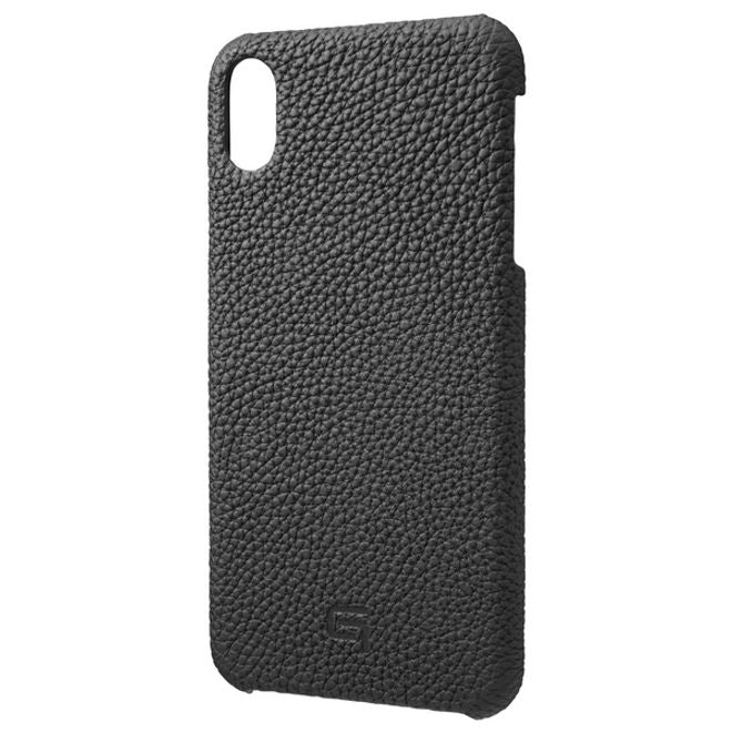 GRAMAS - iPhone XS Max Hülle aus deutschem Premium Echtleder handgefertigt - schwarz