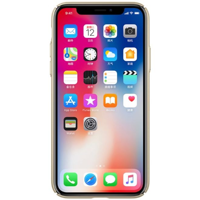 Nillkin - iPhone XS / X Handyhülle - Case aus Plastik - Air Case Series - gold