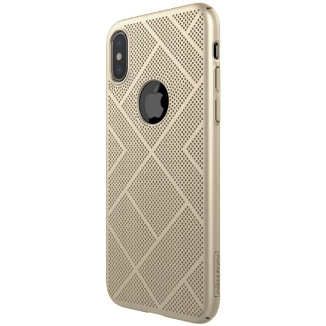 Nillkin - iPhone XS / X Handyhülle - Case aus Plastik - Air Case Series - gold
