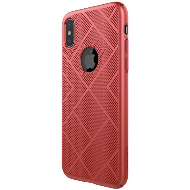 Nillkin - iPhone XS / X Handyhülle - Case aus Plastik - Air Case Series - rot