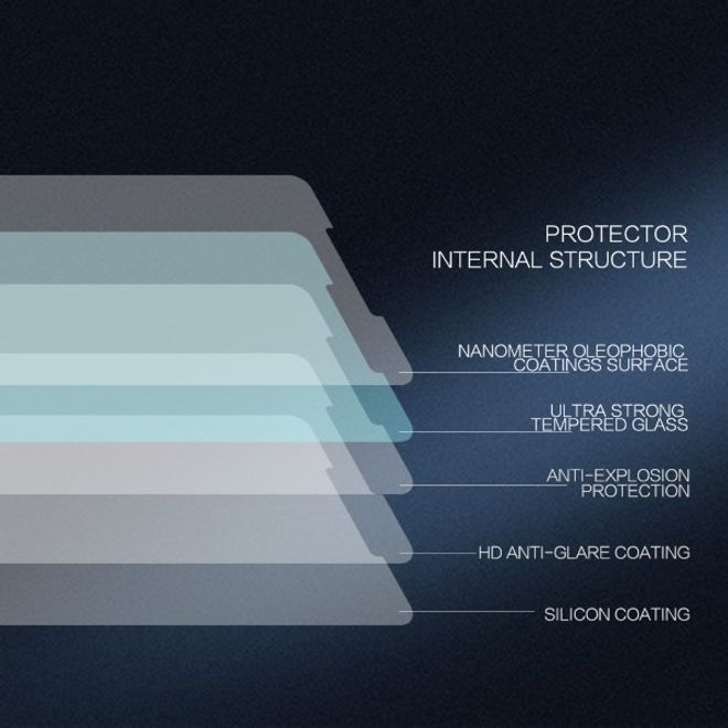 Nillkin - Xiaomi Mi Max 3 Schutzfolie 0,2 mm - Folie aus gehärtetem Glas - H+ PRO Series
