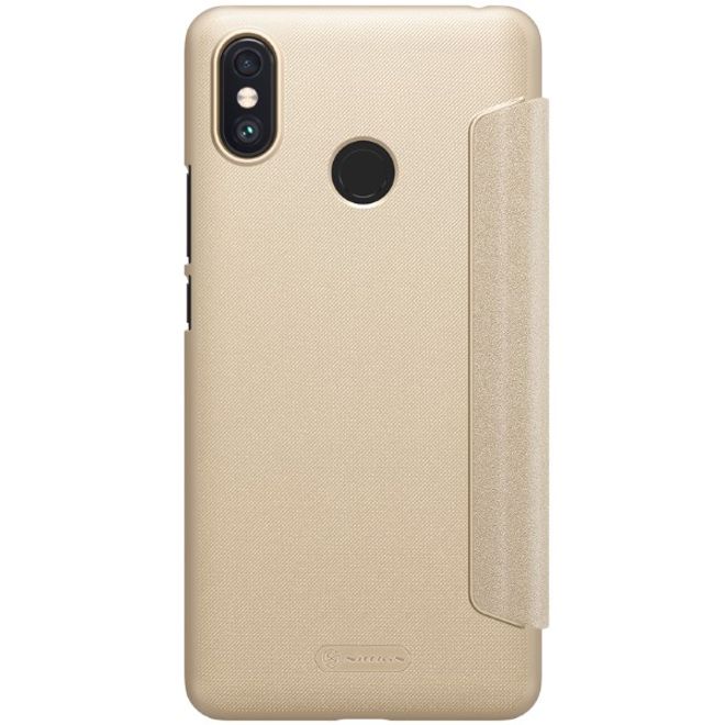 Nillkin - Xiaomi Mi Max 3 Case - Leder Hülle - Sparkle Series - gold