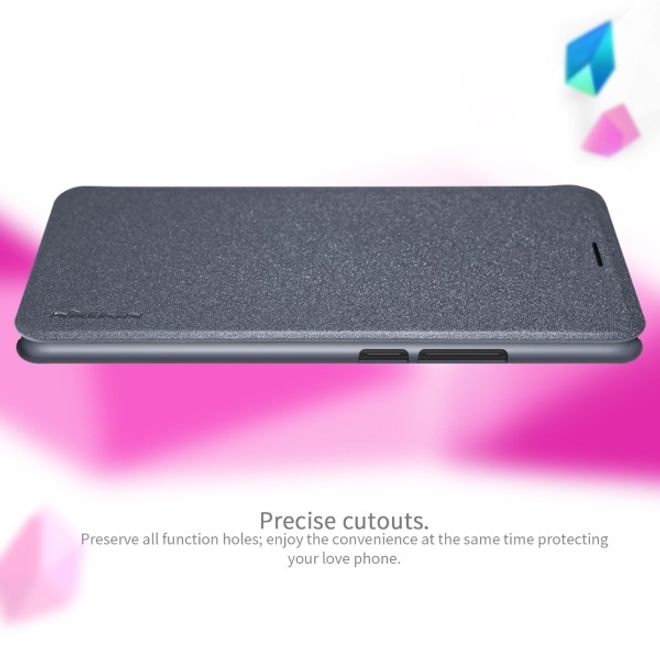 Nillkin - Xiaomi Mi Max 3 Case - Leder Hülle - Sparkle Series - gold