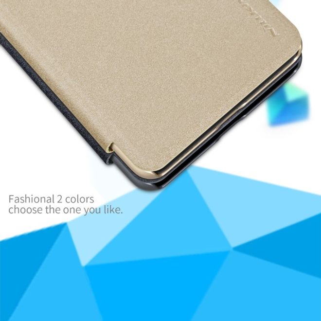 Nillkin - Xiaomi Mi Max 3 Case - Leder Hülle - Sparkle Series - gold