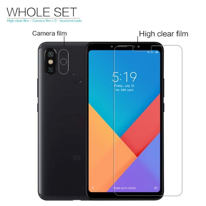 Nillkin - Xiaomi Mi Max 3 Schutzfolie - Super Clear Whole Set Series