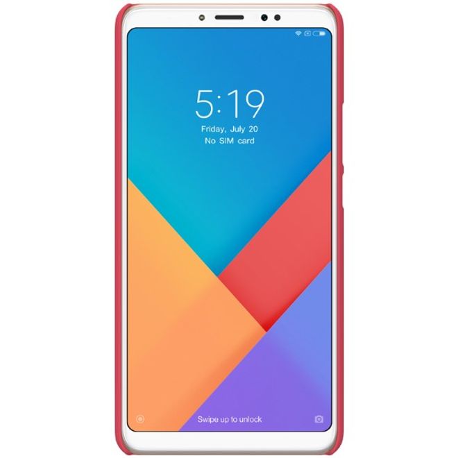 Nillkin - Xiaomi Mi Max 3 Hülle - Plastik Case - Super Frosted Shield Series - rot