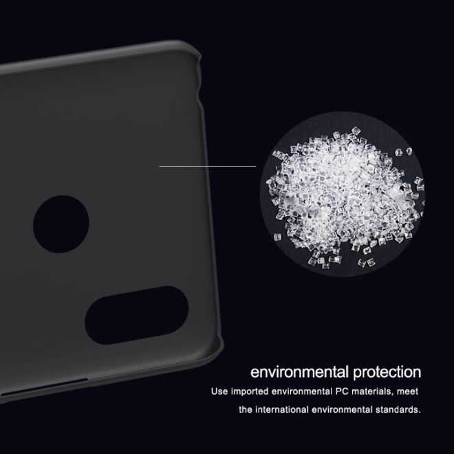 Nillkin - Xiaomi Mi Max 3 Hülle - Plastik Case - Super Frosted Shield Series - rot