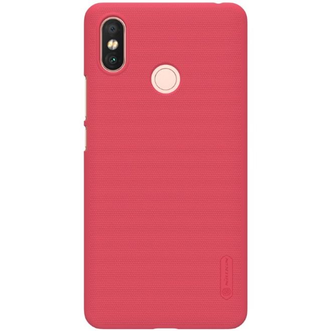 Nillkin - Xiaomi Mi Max 3 Hülle - Plastik Case - Super Frosted Shield Series - rot