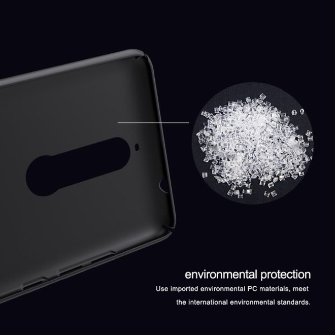 Nillkin - Nokia 5.1 Hülle - Plastik Case - Super Frosted Shield Series - weiss