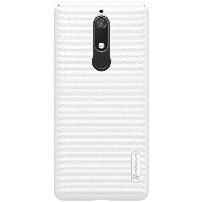 Nillkin - Nokia 5.1 Hülle - Plastik Case - Super Frosted Shield Series - weiss