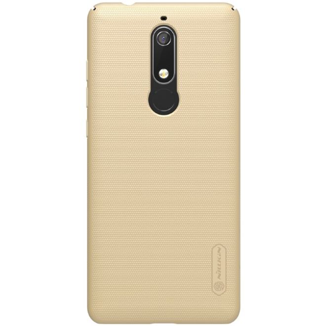 Nillkin - Nokia 5.1 Hülle - Plastik Case - Super Frosted Shield Series - gold