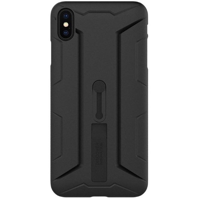 Nillkin - iPhone XS Max Handyhülle - Case aus Plastik - mit Fingerhalterung - Grip Series - schwarz