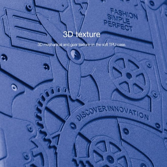 Nillkin - iPhone XS Max Handy Hülle - Case aus Plastik - Machinery Series - rot