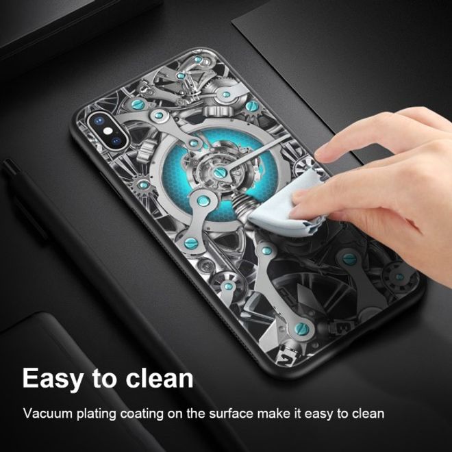 Nillkin - iPhone XS Max Handyhülle - Case aus Plastik - Spacetime Series