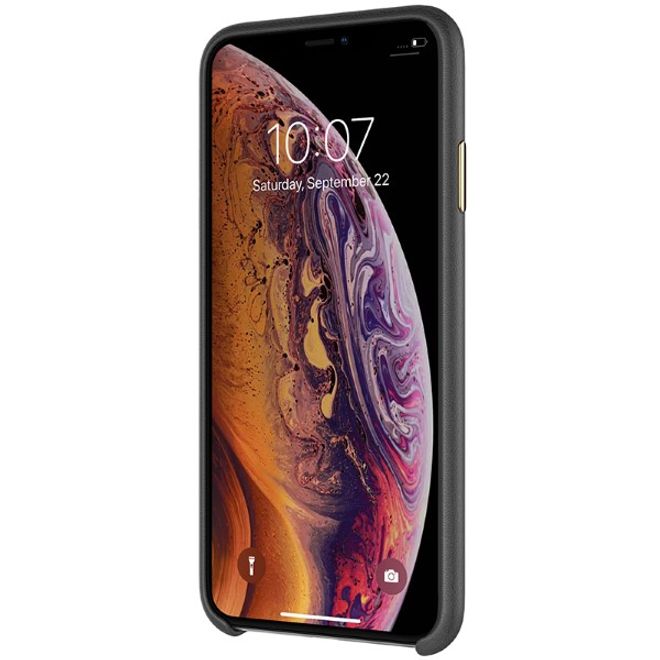 Nillkin - iPhone XS Max Handyhülle - Case aus Plastik/Plüsch - Kaktus - Plush Series - schwarz
