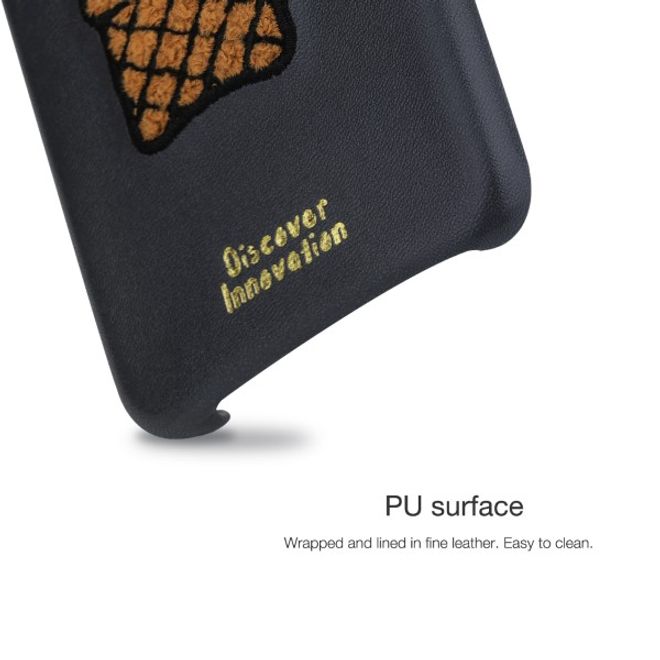 Nillkin - iPhone XS Max Handyhülle - Case aus Plastik/Plüsch - Kaktus - Plush Series - schwarz