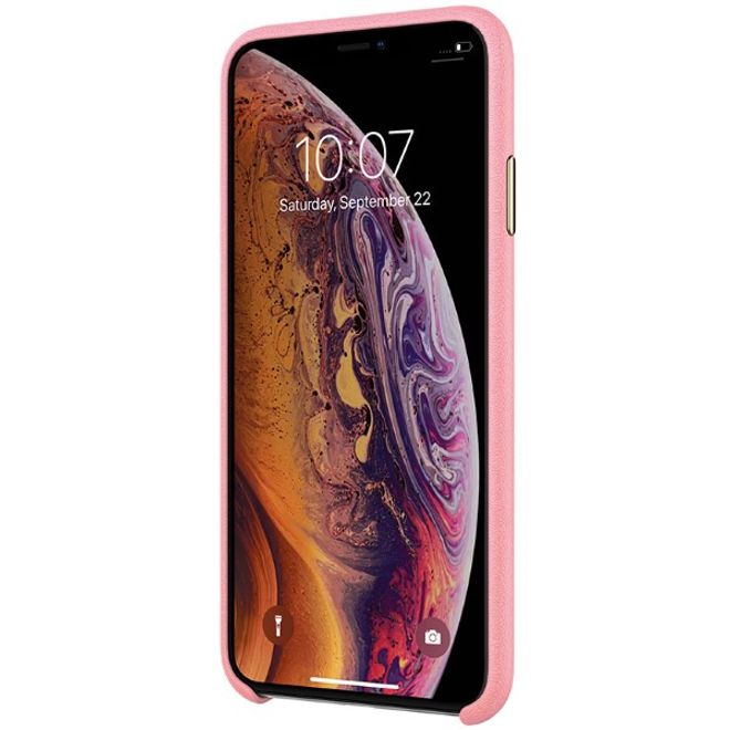 Nillkin - iPhone XS Max Handyhülle - Case aus Plastik/Plüsch - Mund - Plush Series - pink