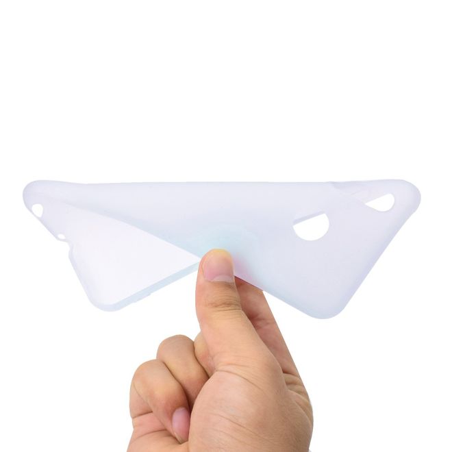 Huawei Honor Play Handyhülle - Softcase TPU Series - weiss