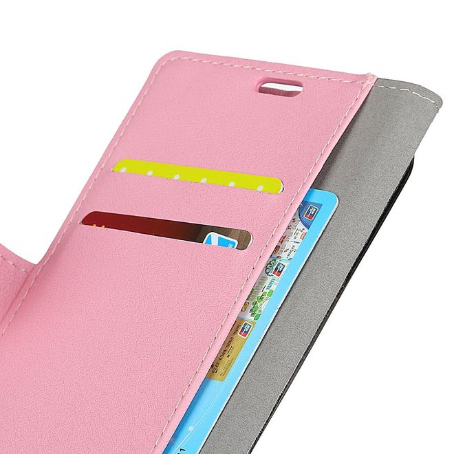 Huawei Honor Play Handy Hülle - Classic III Leder Bookcover Series - pink