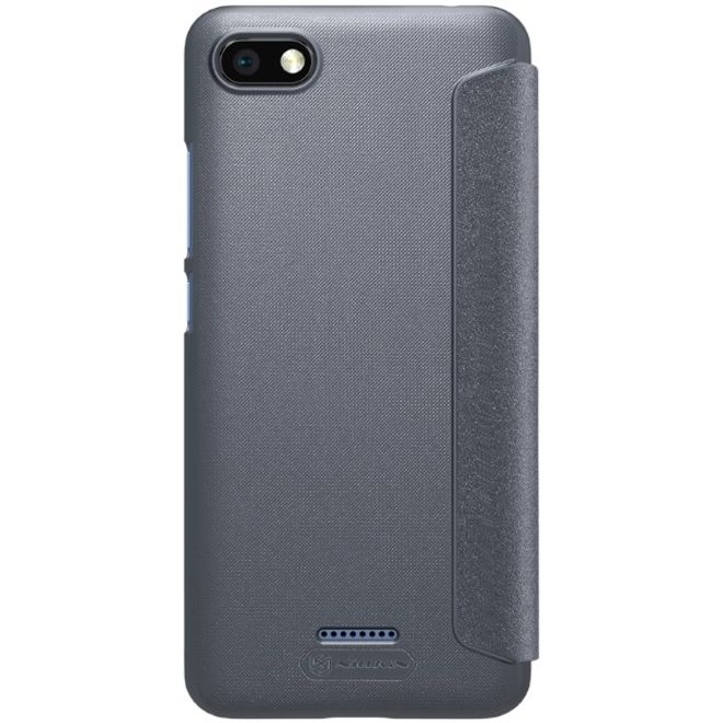 Nillkin - Xiaomi Redmi 6A Case - Leder Hülle - Sparkle Series - schwarz