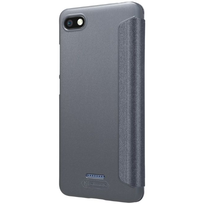 Nillkin - Xiaomi Redmi 6A Case - Leder Hülle - Sparkle Series - schwarz
