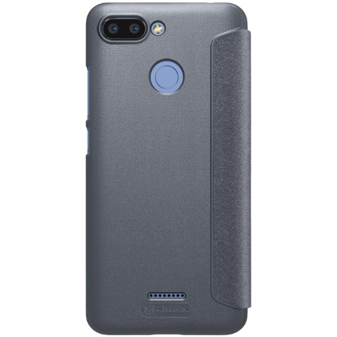 Nillkin - Xiaomi Redmi 6 Case - Leder Hülle - Sparkle Series - schwarz