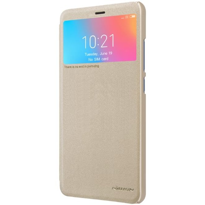 Nillkin - Xiaomi Redmi 6 Case - Leder Hülle - Sparkle Series - gold