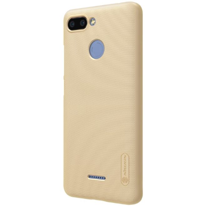 Nillkin - Xiaomi Redmi 6 Hülle - Plastik Case - Super Frosted Shield Series - gold