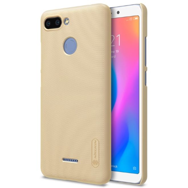 Nillkin - Xiaomi Redmi 6 Hülle - Plastik Case - Super Frosted Shield Series - gold