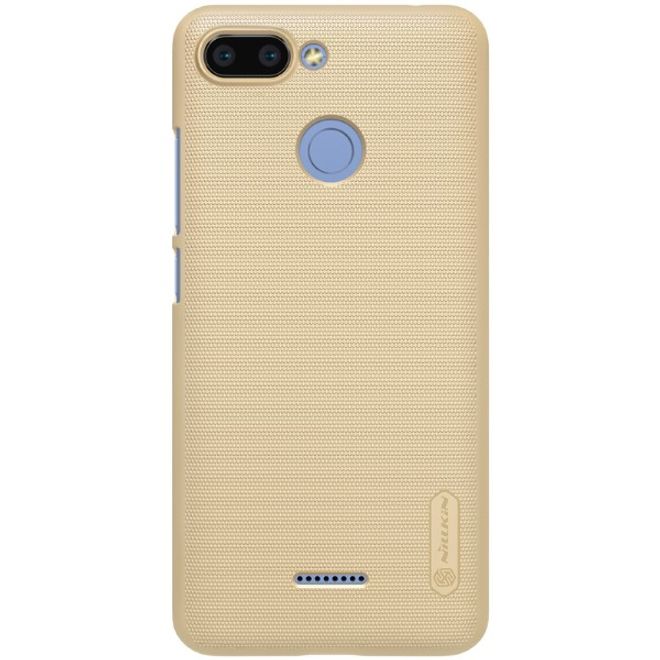 Nillkin - Xiaomi Redmi 6 Hülle - Plastik Case - Super Frosted Shield Series - gold
