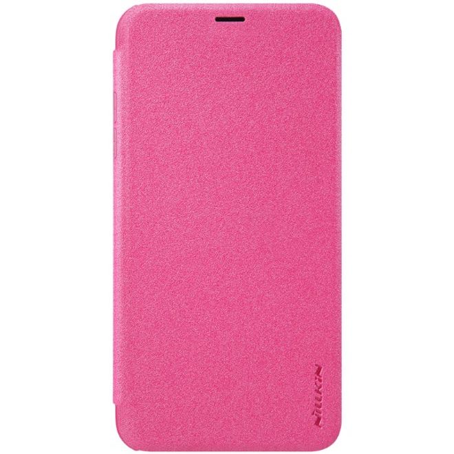 Nillkin - iPhone XR Case - Leder Hülle - Sparkle Series - rot