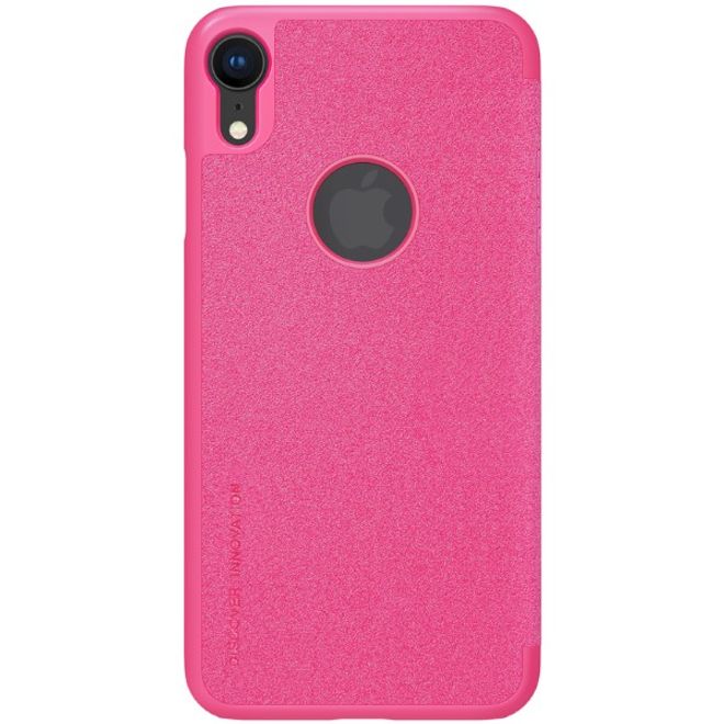 Nillkin - iPhone XR Case - Leder Hülle - Sparkle Series - rot