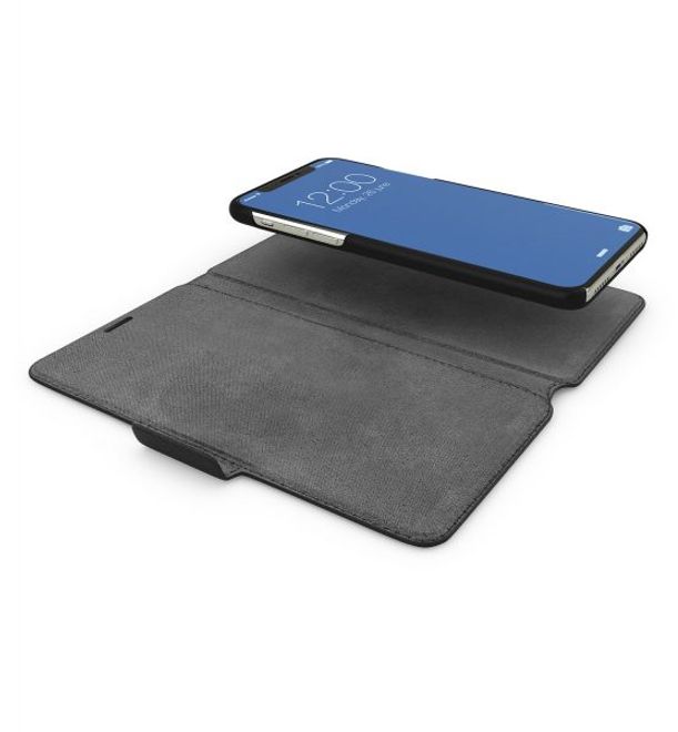 iDeal of Sweden - iPhone XS Max Handyhülle, Designer Bookcase FASHION - schwarz
