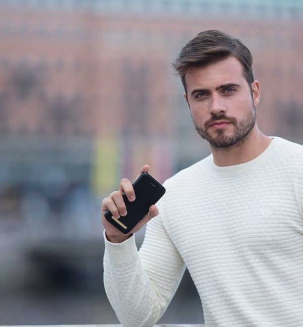 iDeal of Sweden - iPhone XS Max Handyhülle, Designer Bookcase FASHION - schwarz