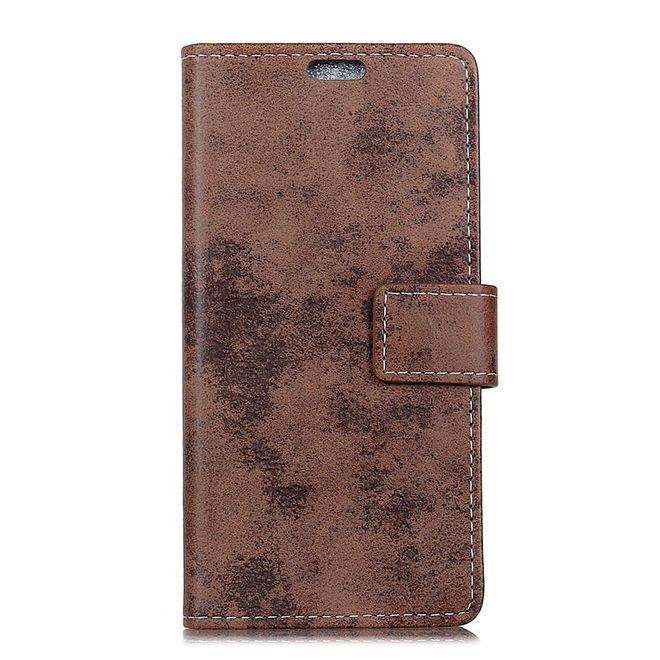 Xiaomi Redmi 6 Handyhülle - Vintage Leder Bookcover Series - braun