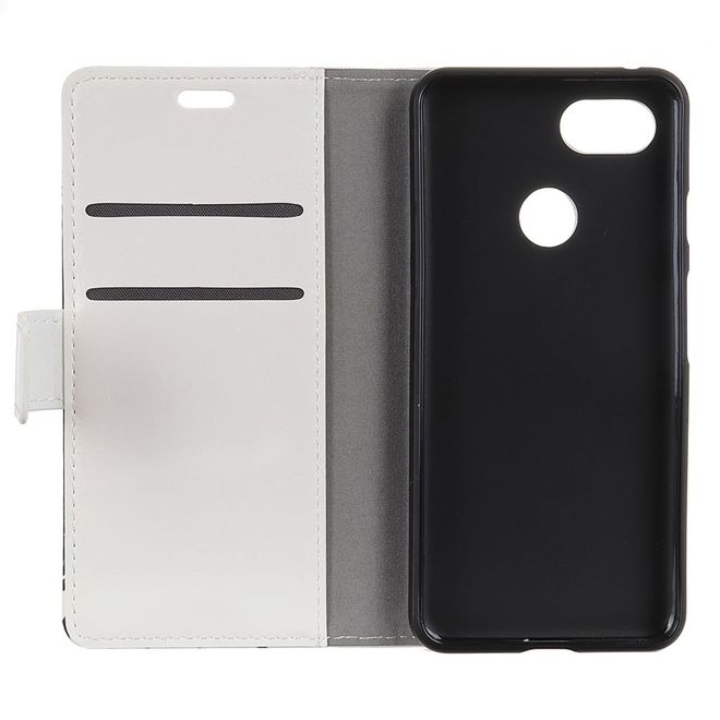 Google Pixel 3 XL Handyhülle - Leder Bookcover Image II Series - glückliche Eulen
