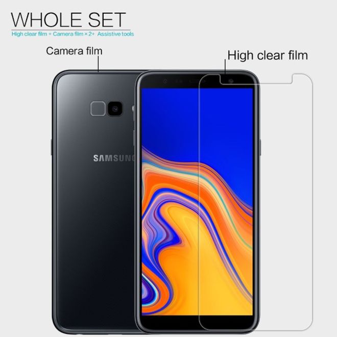 Nillkin - Samsung Galaxy J4+ Schutzfolie - Super Clear Whole Set Series