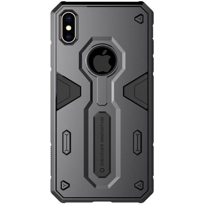 Nillkin - iPhone XS Max Handy Case - Robuste Plastik Hülle - Defender Series - schwarz
