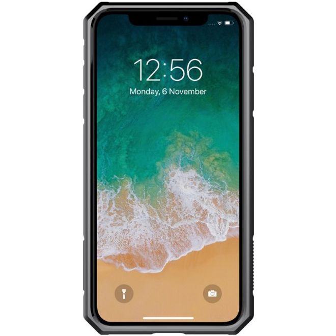 Nillkin - iPhone XS Max Handy Case - Robuste Plastik Hülle - Defender Series - schwarz