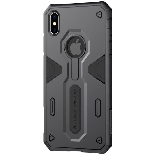 Nillkin - iPhone XS Max Handy Case - Robuste Plastik Hülle - Defender Series - schwarz