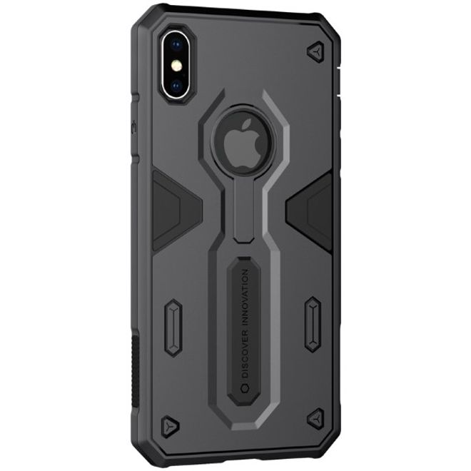 Nillkin - iPhone XS Max Handy Case - Robuste Plastik Hülle - Defender Series - schwarz