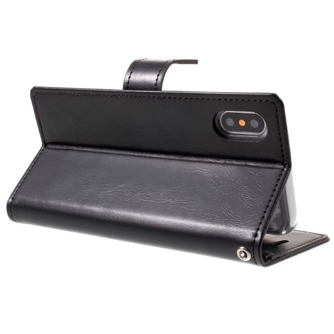 Goospery - Google Pixel 3 XL Handy Hülle - Case aus Leder - Bluemoon Diary Series - schwarz