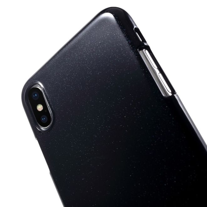 Goospery - Huawei Mate 20 Pro Handy Hülle - TPU Soft Case - Pearl Jelly Series - schwarz